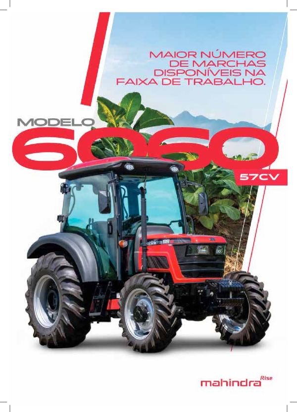 Ficha Técnica - Trator Mahindra 6060